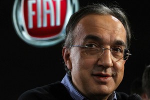 Sergio Marchionne, the CEO of Fiat Chrysler Automobiles, at the Detroit Auto Show in 2011.