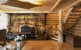 Интерьер для деревянного дома